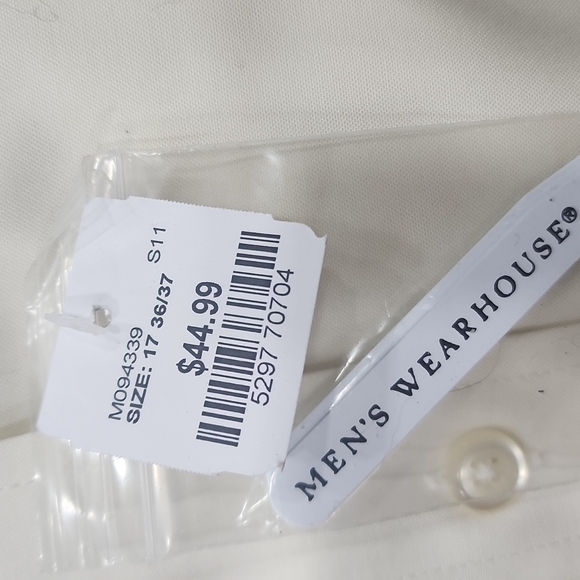 Joseph & Feiss and Joseph Abboud dress shirts  Tall 17. 36/37. NEW - Picture 3 of 6